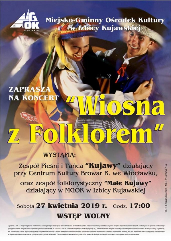 Wiosna z Folklorem w Izbicy Kujawskiej