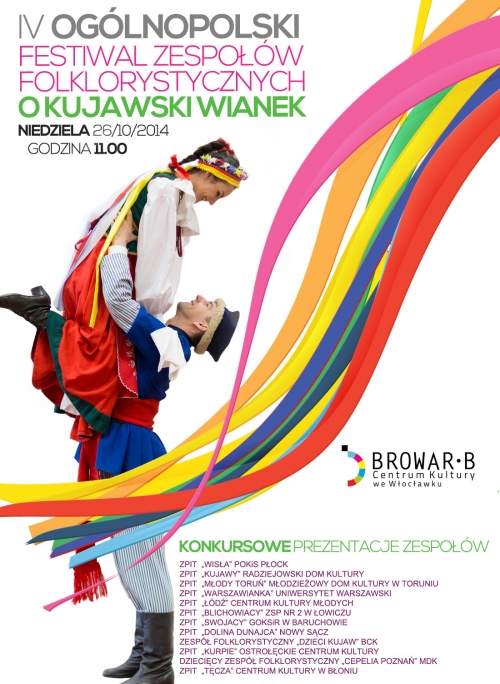 IV Ogólnopolski Festiwal Zespołów Folklorystycznych &quot;O kujawski wianek&quot;