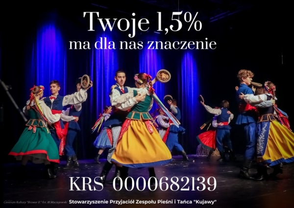 1,5 % dla Zespołu!