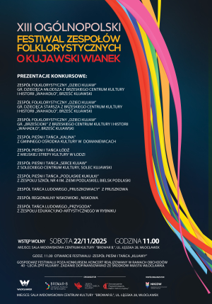 Protokół Jury z XIII Ogólnopolskiego Festiwalu Zespołów Folklorystycznych &quot;O Kujawski wianek&quot;