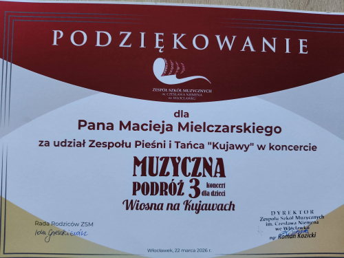Muzyczna Podróż 3 - Wiosna na Kujawach!